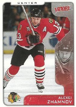 #76 Alexei Zhamnov - Chicago Blackhawks - 2001-02 Upper Deck Victory Hockey