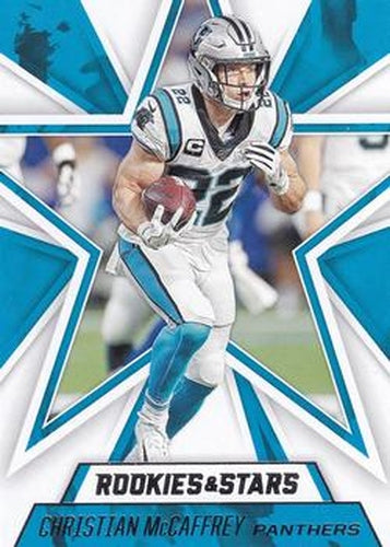 #76 Christian McCaffrey - Carolina Panthers - 2020 Panini Rookies & Stars Football