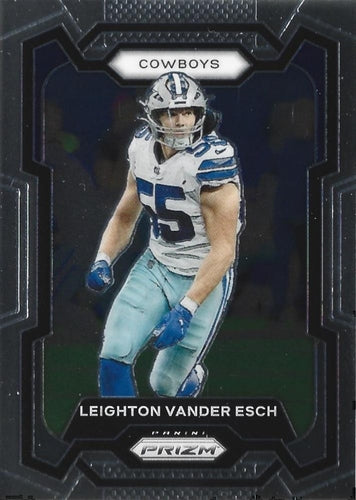 #76 Leighton Vander Esch - Dallas Cowboys - 2023 Panini Prizm Football