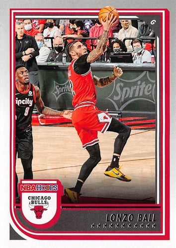 #76 Lonzo Ball - Chicago Bulls - 2022-23 Hoops Basketball