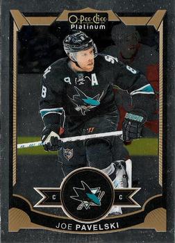 #76 Joe Pavelski - San Jose Sharks - 2015-16 O-Pee-Chee Platinum Hockey
