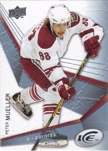 #76 Peter Mueller - Phoenix Coyotes - 2008-09 Upper Deck Ice Hockey