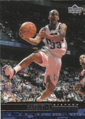 #76 Stephon Marbury - New Jersey Nets - 1999-00 Upper Deck Basketball