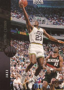 #76 Tyrone Corbin - Utah Jazz - 1994-95 Upper Deck Basketball