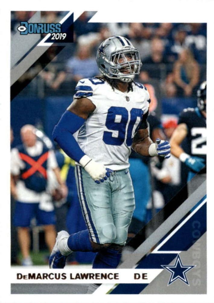 #76 DeMarcus Lawrence - Dallas Cowboys - 2019 Donruss Football