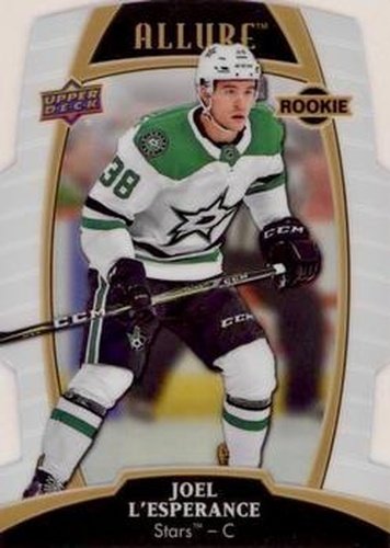 #76 Joel L'Esperance - Dallas Stars - 2019-20 Upper Deck Allure - White Rainbow Hockey