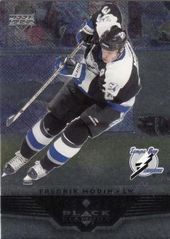 #76 Fredrik Modin - Tampa Bay Lightning - 2005-06 Upper Deck Black Diamond Hockey