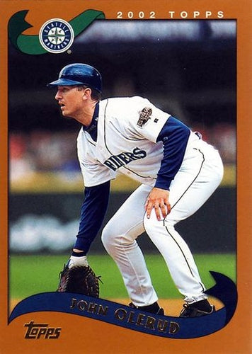 #76 John Olerud - Seattle Mariners - 2002 Topps Baseball
