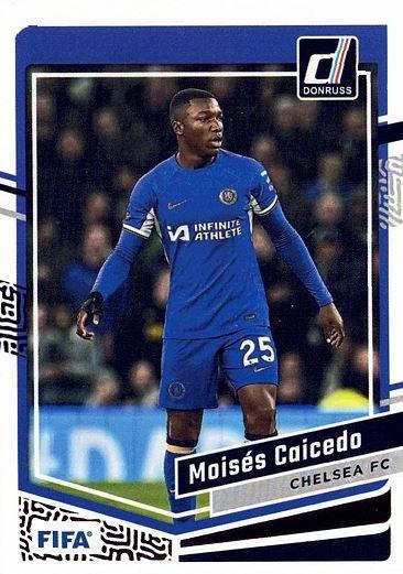 #76 Moises Caicedo - Chelsea FC - 2023-24 Donruss Soccer