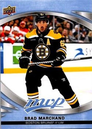 #76 Brad Marchand - Boston Bruins - 2023-24 Upper Deck MVP Hockey