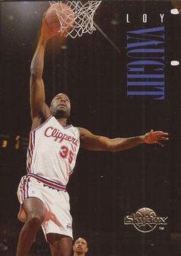#76 Loy Vaught - Los Angelesippers - 1994-95 SkyBox Premium Basketball