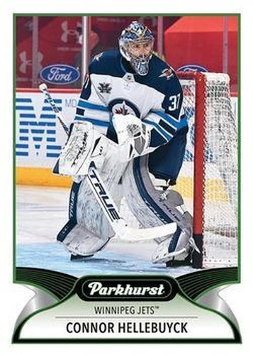 #76 Connor Hellebuyck - Winnipeg Jets - 2021-22 Parkhurst Hockey
