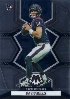 #76 Davis Mills - Houston Texans - 2022 Panini Mosaic Football