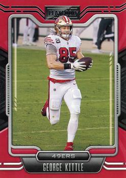 #76 George Kittle - San Francisco 49ers - 2021 Panini Playbook Football