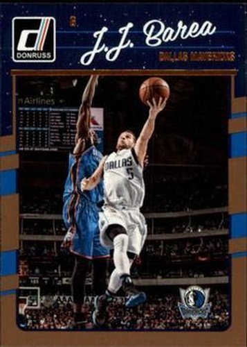 #76 J.J. Barea - Dallas Mavericks - 2016-17 Donruss Basketball