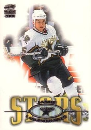 #76 Jamie Langenbrunner - Dallas Stars - 2000-01 Pacific Paramount Hockey