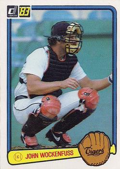 #76 John Wockenfuss - Detroit Tigers - 1983 Donruss Baseball