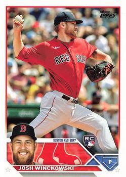 #76 Josh Winckowski - Boston Red Sox - 2023 Topps Baseball