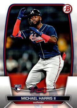 #76 Michael Harris II - Atlanta Braves - 2023 Bowman Baseball