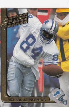 #76 Richard Johnson - Detroit Lions - 1991 Action Packed Football