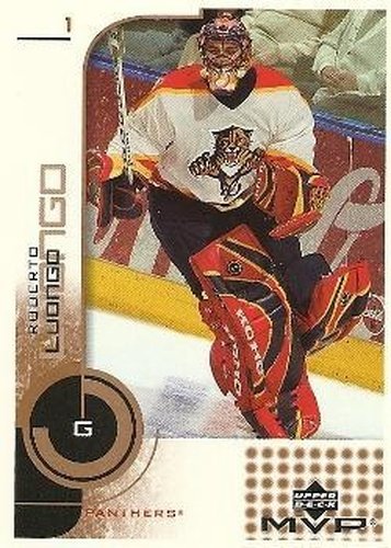 #76 Roberto Luongo - Florida Panthers - 2002-03 Upper Deck MVP Hockey