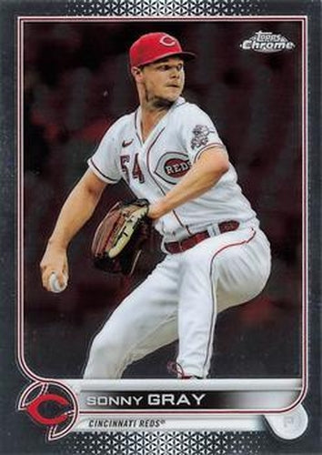 #76 Sonny Gray - Cincinnati Reds - 2022 Topps Chrome Baseball