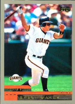 #76 Brent Mayne - San Francisco Giants - 2000 Topps Baseball