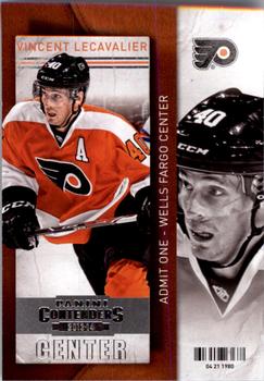 #76 Vincent Lecavalier - Philadelphia Flyers - 2013-14 Panini Contenders Hockey