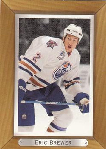 #76 Eric Brewer - Edmonton Oilers - 2003-04 Upper Deck Beehive Hockey