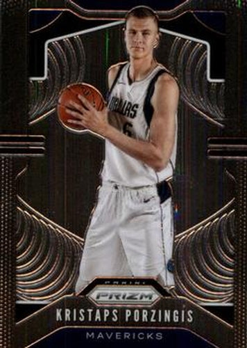 #76 Kristaps Porzingis - Dallas Mavericks - 2019-20 Panini Prizm Basketball