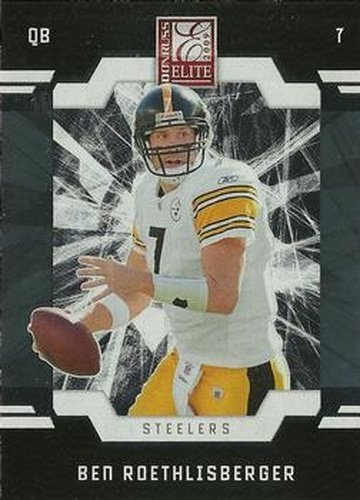 #76 Ben Roethlisberger - Pittsburgh Steelers - 2009 Donruss Elite Football