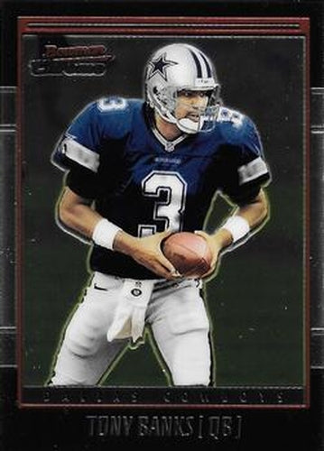 #76 Tony Banks - Dallas Cowboys - 2001 Bowman Chrome Football