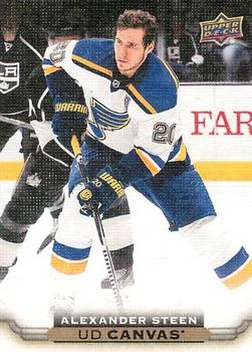 #C76 Alexander Steen - St. Louis Blues - 2015-16 Upper Deck - UD Canvas Hockey