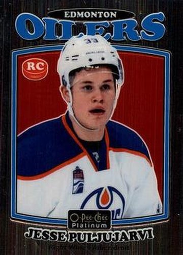 #R-76 Jesse Puljujarvi - Edmonton Oilers - 2016-17 O-Pee-Chee Platinum - Retro Hockey