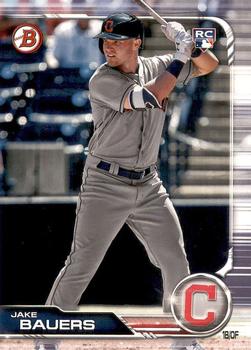 #76 Jake Bauers - Cleveland Indians - 2019 Bowman Baseball
