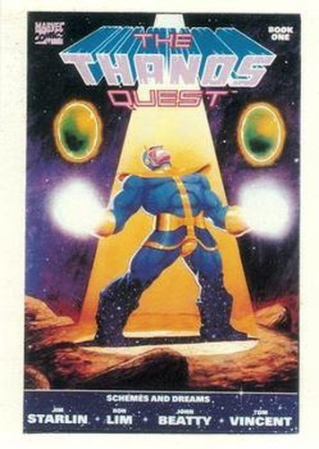 #76 The Thanos Quest - 1991 Comic Images Marvel Comics First Covers II