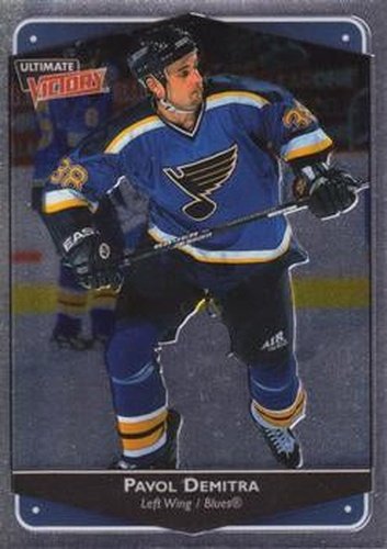 #76 Pavol Demitra - St. Louis Blues - 1999-00 Upper Deck Ultimate Victory Hockey