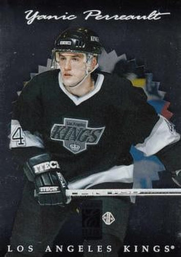 #76 Yanic Perreault - Los Angeles Kings - 1996-97 Donruss Elite Hockey