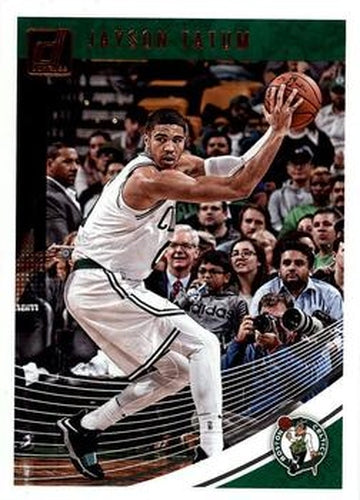 #76 Jayson Tatum - Boston Celtics - 2018-19 Donruss Basketball