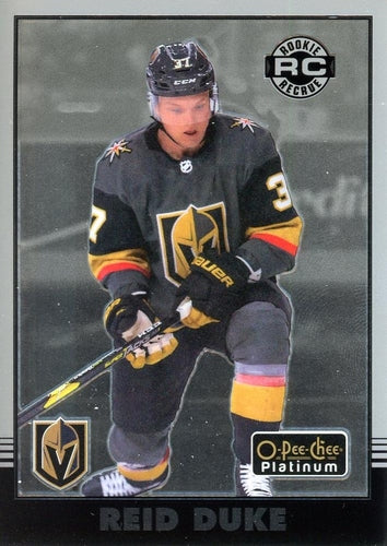 #R-76 Reid Duke - Vegas Golden Knights - 2020-21 O-Pee-Chee Platinum - Retro Hockey