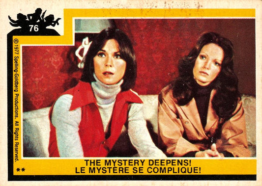 #76 The Mystery Deepens! - 1977 O-Pee-Chee Charlie's Angels