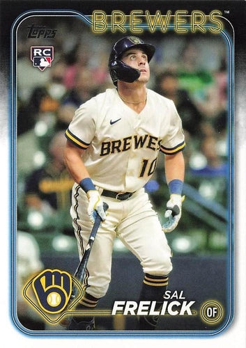 #76 Sal Frelick - Milwaukee Brewers - 2024 Topps Baseball