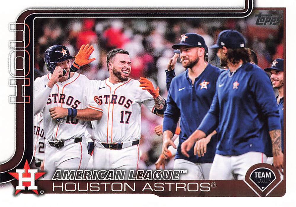 #76 Houston Astros - Houston Astros - 2025 Topps Baseball