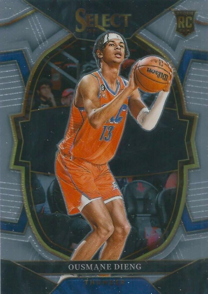 #76 Ousmane Dieng - Oklahoma City Thunder - 2022-23 Panini Select Basketball