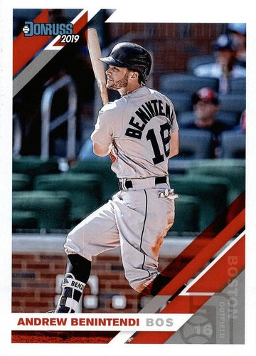 #76a Andrew Benintendi - Boston Red Sox - 2019 Donruss Baseball