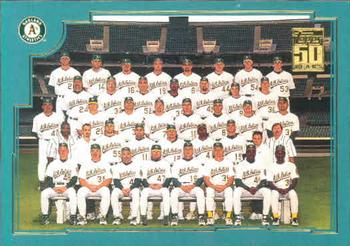 #772 Oakland Athletics - Oakland Athletics - 2001 Topps Baseball