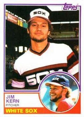 #772 Jim Kern - Chicago White Sox - 1983 Topps Baseball