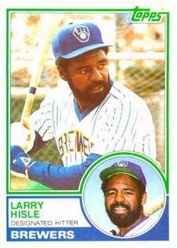 #773 Larry Hisle - Milwaukee Brewers - 1983 Topps Baseball