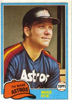 #774 Mike Ivie - Houston Astros - 1981 Topps Baseball