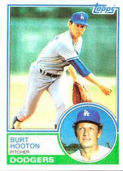 #775 Burt Hooton - Los Angeles Dodgers - 1983 Topps Baseball